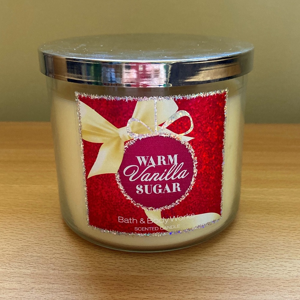 Bath and Body Works Warm Vanilla Sugar Candle 14.5oz